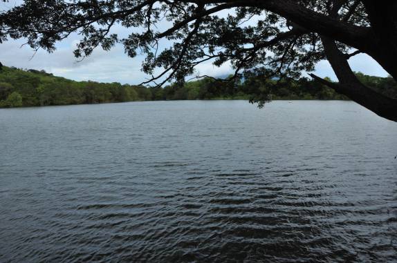 Lagoa do Charco Verde, na Isla Ometepe, no lago Nicarágua, sul do país